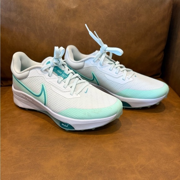 NEW Nike Air Zoom Infinity Tour Next% Golf Shoes Sneakers Mint Teal Men 9.5 main image 7